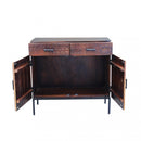 Mobile Craig 90x40x85 h cm in Legno Marrone