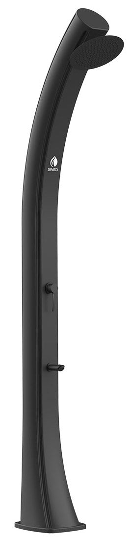 Douche solaire de jardin 40L Sined Sole Nera Mitigeur et lave-pieds prezzo