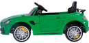 Macchina Elettrica per Bambini 12V con Licenza Mercedes GTR AMG Verde