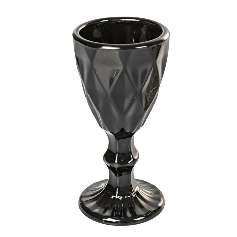 Set 6 Tazzine per Liquori Liquorini Prisma Stones in Vetro VdE Tivoli 1996 Grigio