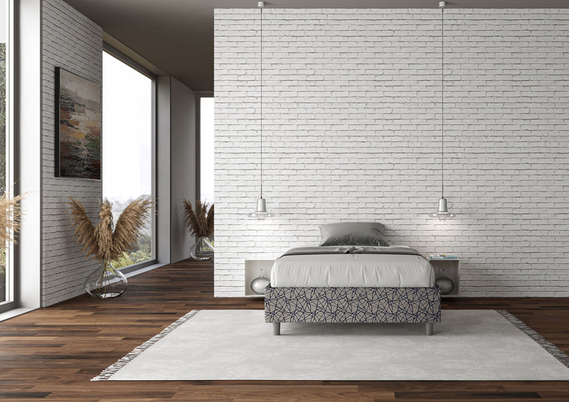 Letto 1 Piazza e Mezzo Azelia Era 09 Blu Varie Misure