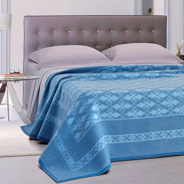 Couverture en mélange de laine 380gr Cober Odil Avio prezzo