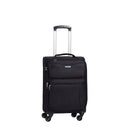 Trolley Valigia Bagaglio a Mano Espandibile in Poliestere TSA Ravizzoni Manila Nero