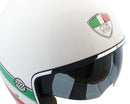 Casco Jet per Scooter Occhiale Interno CGM Italia 133I Bianco