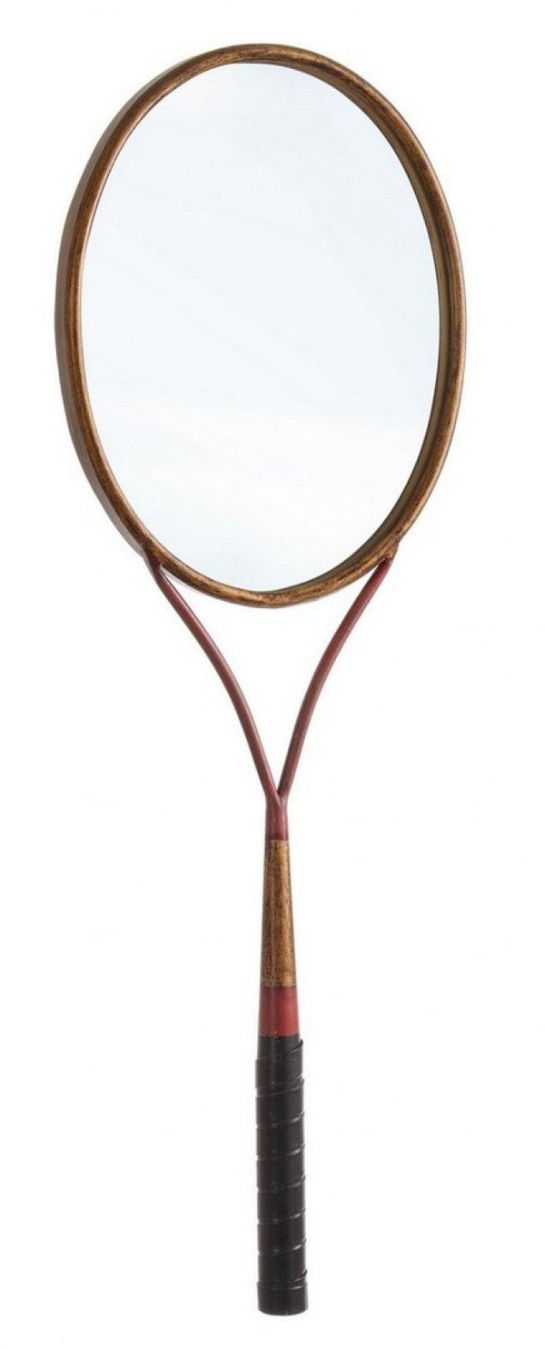 sconto Miroir avec cadre en métal Raqueta 26x76