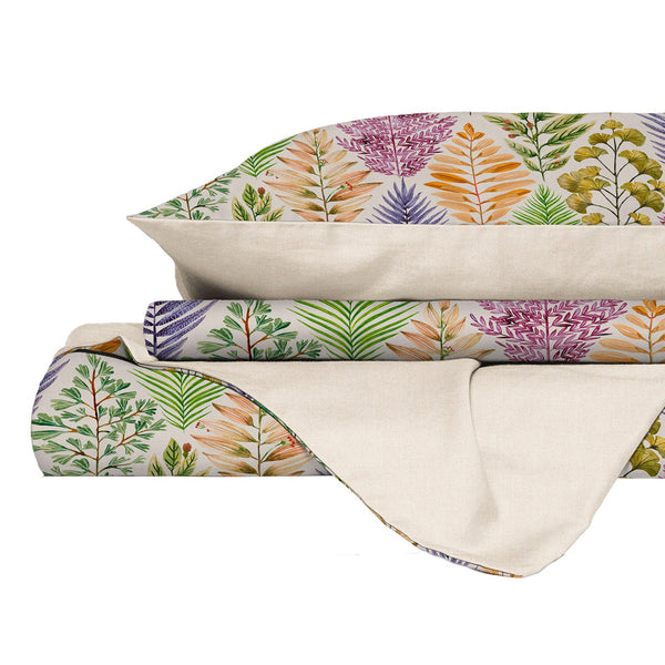 online Copripiumino Matrimoniale con Federe Stampato in Puro Cotone Cruz