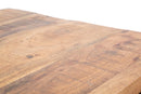 Comò Yellowstone 88x45x80 cm in Legno di Acacia e in Ferro Marrone e Nero