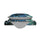 Housse de couette double avec impression sur le sac et taies d'oreiller Kio636