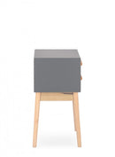 Cassettiera 2 Cassetti 43x30x58,50 cm Ordinary in Legno Grigio