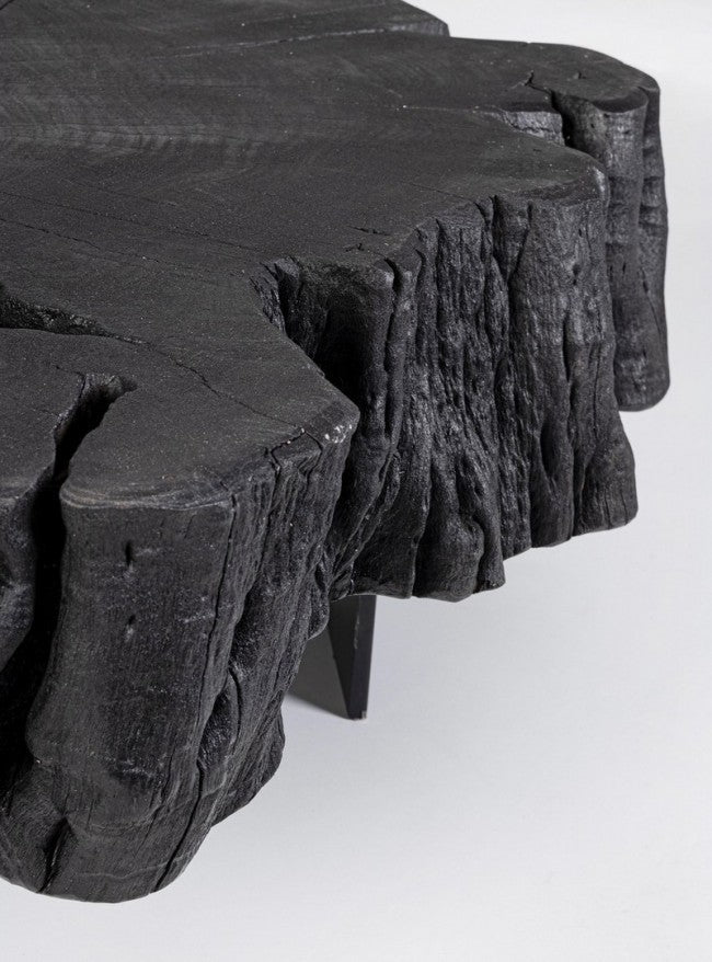 Tavolino 90x90x32h cm Keval Nero