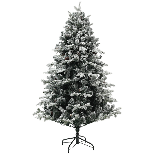 online Albero di Natale Artificiale Innevato 180 cm 793 Rami con Luci LED