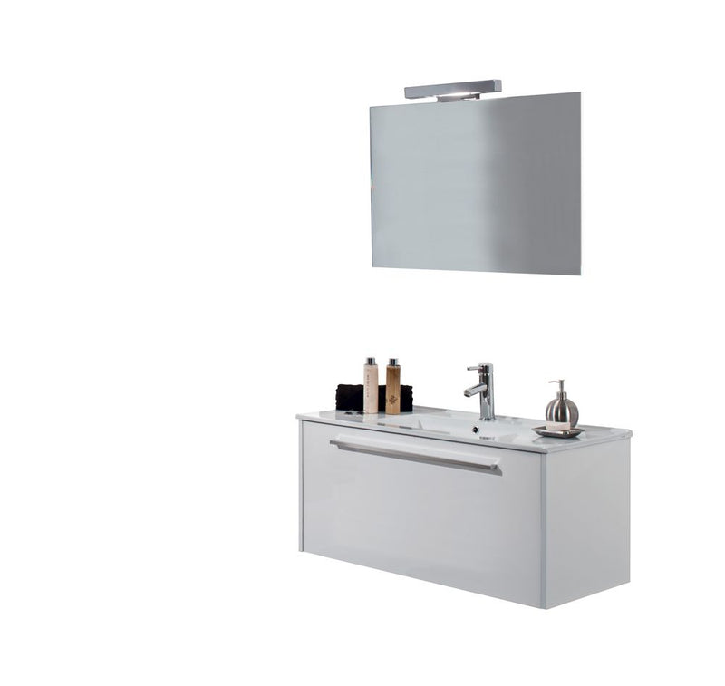 Mobile da Bagno HW02 Laccato Bianco TFT