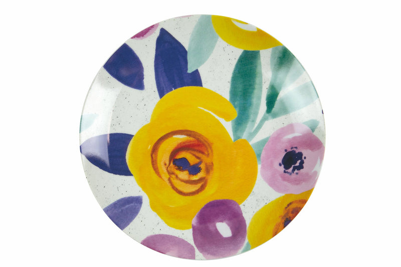 Servizio Piatti 18 Pezzi in Porcellana e Gres Multicolor Villa d'Este Home Tivoli New Acquerello