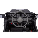 Macchina Elettrica per Bambini 12V Baby Fuoristrada Nera