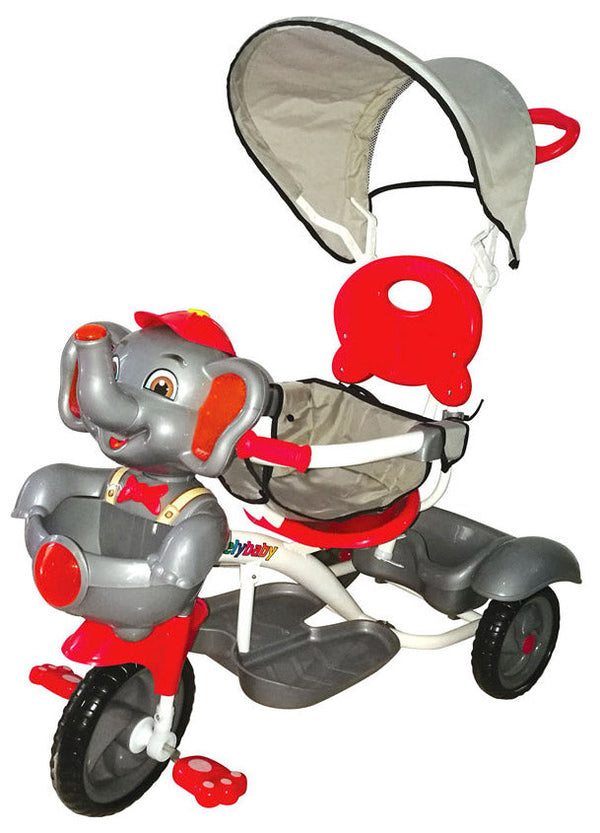 sconto Kidfun Poussette tricycle éléphant gris