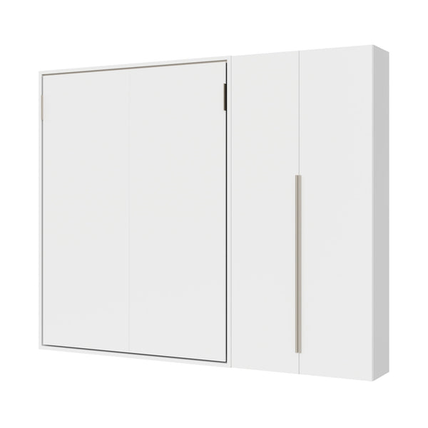 sconto Letto Matrimoniale A Scomparsa 160 Versia Con Armadio Dx 2 Ante Bianco