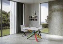 Tavolo Allungabile 120/224x90x77 cm Volantis Premium Bianco Frassino