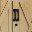 Armadio da Esterno con Ripiano Interno 77.5x88x90 cm in Legno di Abete 