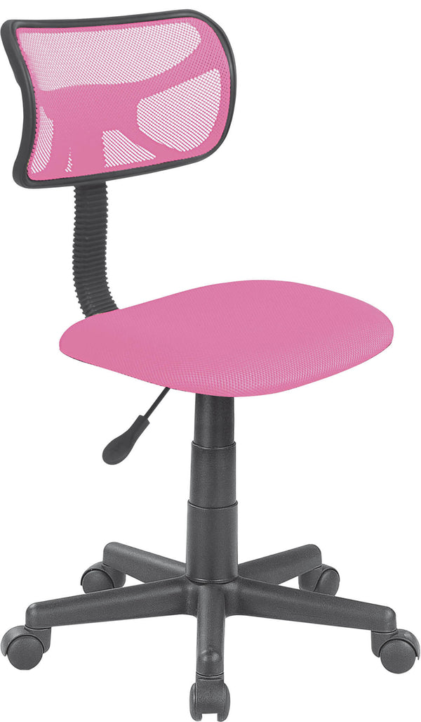 Chaise de bureau opérative en tissu Motti Sparky Pink acquista