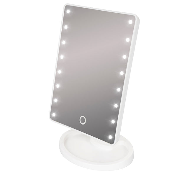 acquista Miroir de Table avec LED pour Make-Up Kooper Blanc