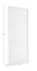 Pannello Frangisole Laterale per Pergola 93x6x238h cm Ocean Bianco