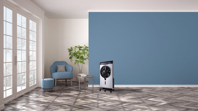 Ventilatore da Pavimento con Nebulizzatore ad Acqua Ruby Clim VP-5