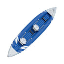Canoa Kayak Gonfiabile 2 Posti con Remi in Alluminio e Gonfiatore Bestway Hydroforce Set