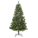 Albero di Natale Artificiale 150 cm 490 Rami 170 LED  Pino Verde