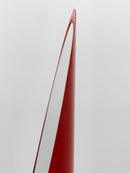 Specchio da Terra in Abs Ø.25,5xØ.25,5x159cm TFT Rosso Specchio