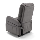 Poltrona Alzapersona Elettrica 2 Motori 70x87x105 cm in Tessuto Dubai