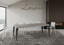 Tavolo Allungabile 120/380x90 cm Paxon Premium Cashmere Gambe Antracite      