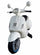 Scooter Elettrico per Bambini Happy 12V Bianco