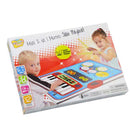 Tappeto Musicale per Bambini 70x45 cm da Pavimento o Tavolo Music Jam 2in1 Strumenti Musicali Multicolore      