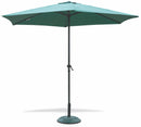 Ombrellone Rotondo da Giardino Ø3 m Palo Ø38 mm in Alluminio Soriani Cuba Verde