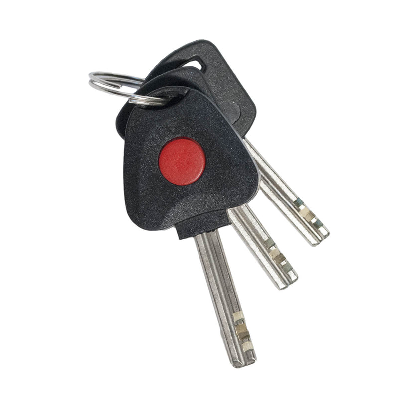 Kit Antifurto Lucchetto e Catena 150 cm in Acciaio per Moto Scooter T.J. Marvin Z018 Nero