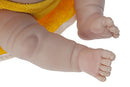 Bambola Bebè Neonato con Accappatoio Papera 43cm JC Toys