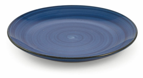 Set de 6 Assiettes à Fruits Ø20x2,5 cm en Grès VdE Tivoli 1996 New Baita Bleu acquista