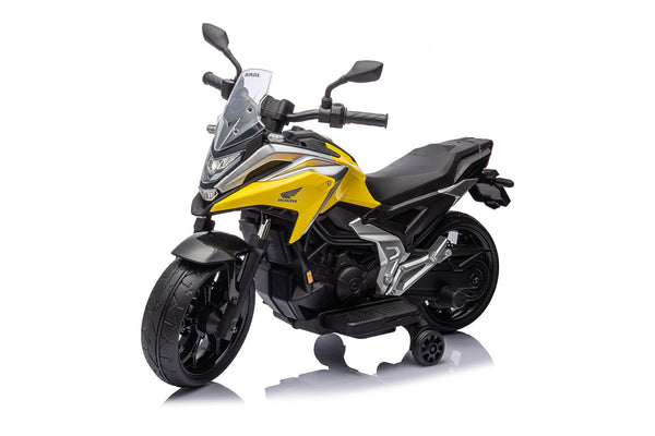 acquista Moto Elettrica per Bambini Licenza Ufficiale Honda NC750X 12V 4,5Ah Giallo