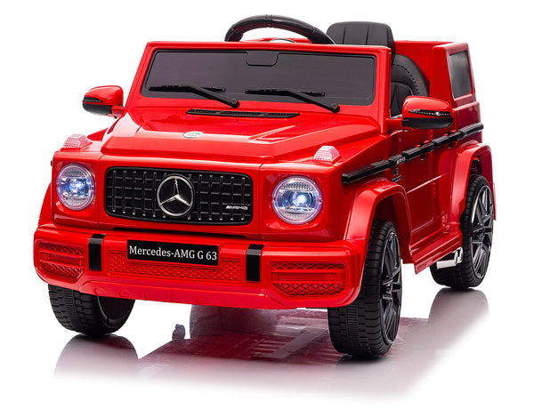 Macchina Elettrica per Bambini 12V con Licenza Mercedes AMG G63 Small Rossa prezzo