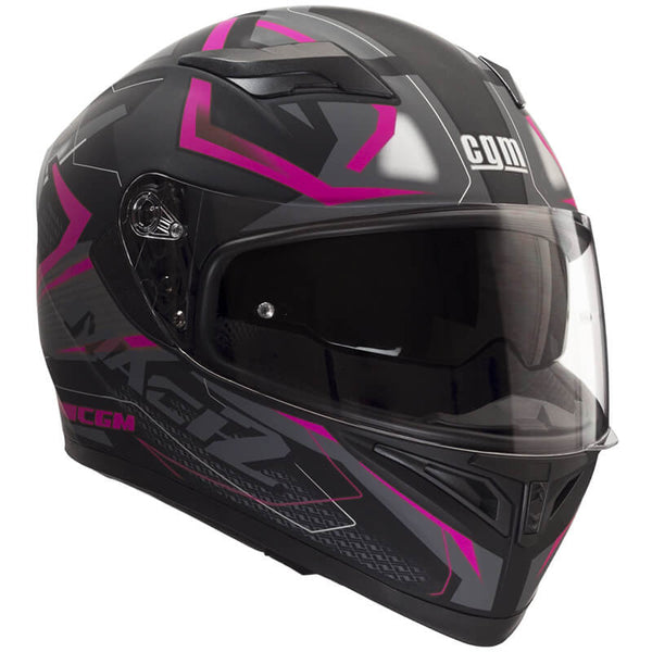 acquista Casque Intégral pour Scooter Visière Longue CGM Tampere Mach 2 316G Mat Fluo Fuchsia Différentes Tailles