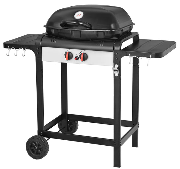 acquista Barbecue à Gaz GPL 2 Brûleurs Taddei Elite Noir