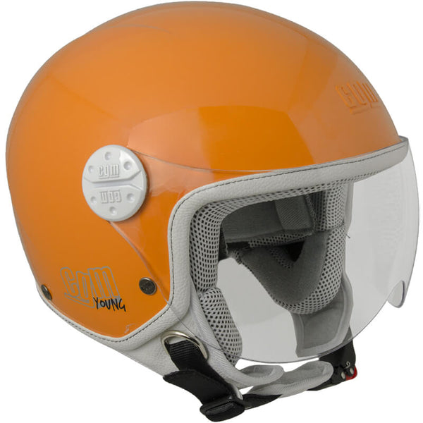 Casque Demi-Jet Enfant CGM Havana 205A Visière Contour Orange prezzo