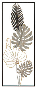 Pannello Plam 28,5x3x74 cm in Ferro Multicolor