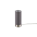 Lampada tavolo da Interno a LED in Metallo Nickel Opaco