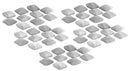 Pietra Lavica in Ceramica Set 50 pz per Barbecue in Briquette Bauer