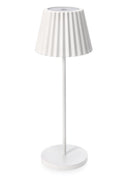 Lampada  da Tavolo Ø12,5x36 cm in Metallo Artika Bianca