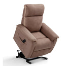 Poltrona Alzapersona Elettrica 2 Motori 76x87x102 cm in Tessuto Manhattan