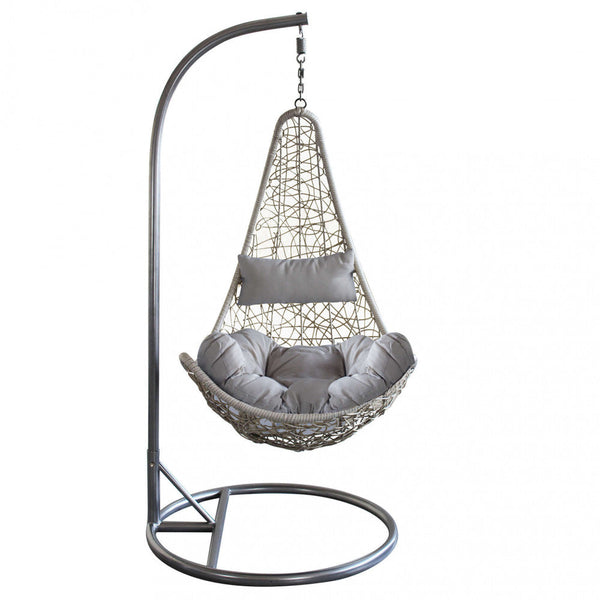 prezzo Rocking chair Ponza en acier gris