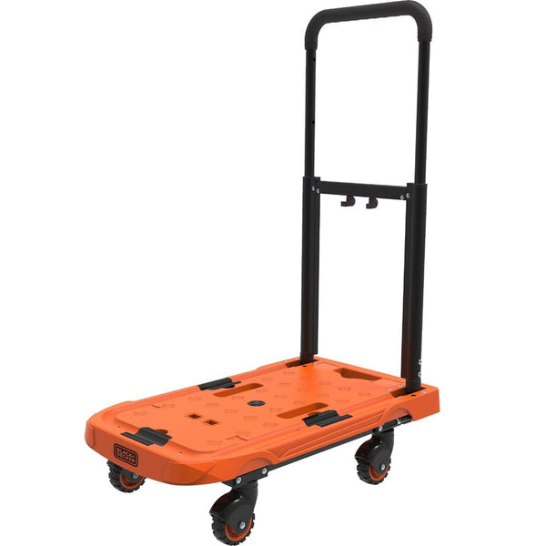 sconto Carrello Piattaforma per Trasporto Portata 90kg Pieghevole con Manico Regolabile Black & Decker