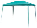 Gazebo da Giardino in Metallo 3x3m Soriani Max Verde